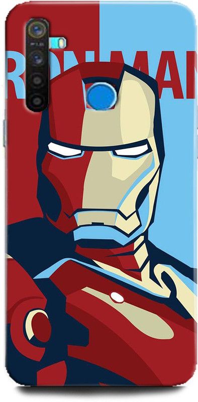 Afterglow Back Cover for realme Narzo 10  (Red, Blue, Shock Proof, Pack of: 1)