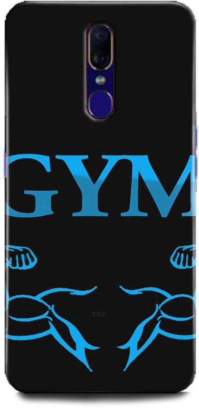 INTELLIZE Back Cover for Oppo A9/CPH1938 Gym,Printed  (Multicolor, Shock Proof, Pack of: 1)