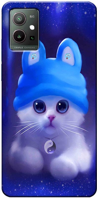 YorKtoLene Back Cover for Vivo Y75 5G 2835  (Multicolor, Dot View, Silicon, Pack of: 1)