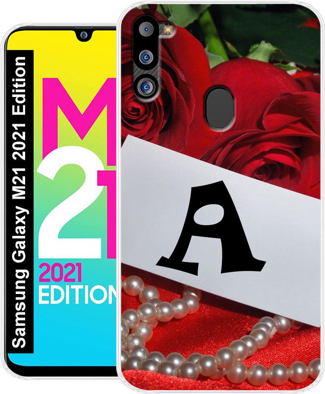 Cooldone Back Cover for Samsung Galaxy M21 2021 Back Cover  (Multicolor, Grip Case, Silicon, Pack of: 1)