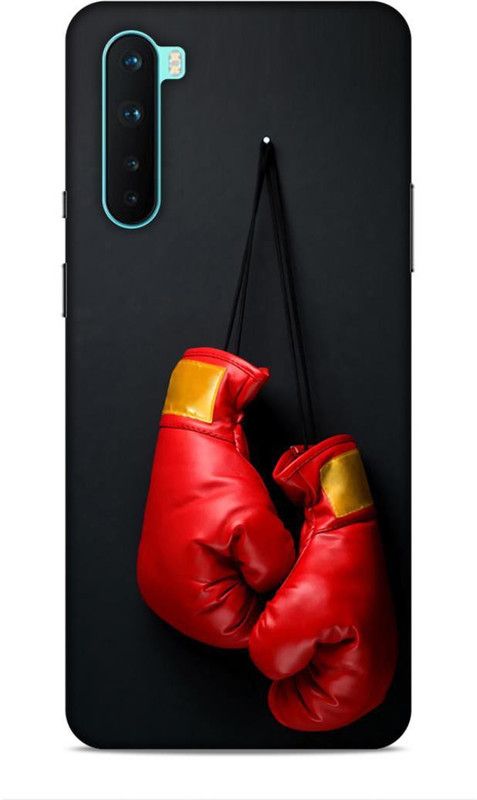 Keviv Back Cover for OnePlus Nord  (Black, Red, Hard Case)