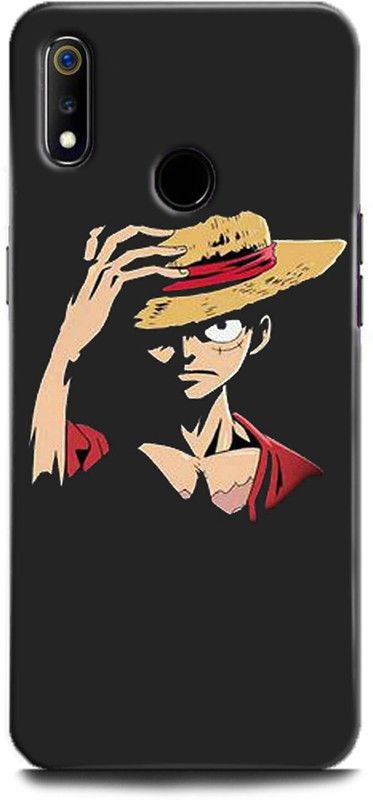 Afterglow Back Cover for Realme 3 Pro LUFFY, MONKEY D LUFFY, ANIME, YELLOW, FUNNY, CARTOON  (Multicolor, Shock Proof, Pack of: 1)