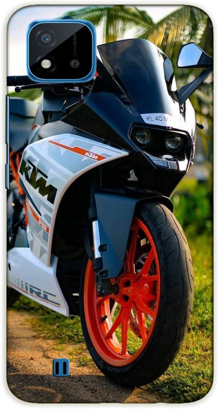 iprinto Back Cover for Realme C20,Realme C11 2021 KTM Bike Back Cover  (Black, Hard Case)