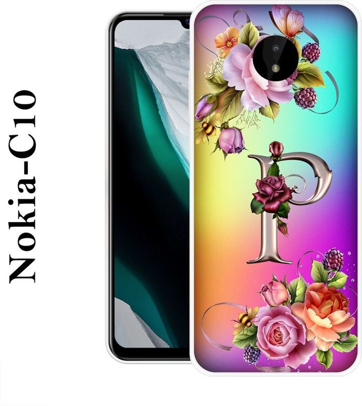 JATLAND Back Cover for Nokia C10  (Multicolor, Grip Case, Silicon)