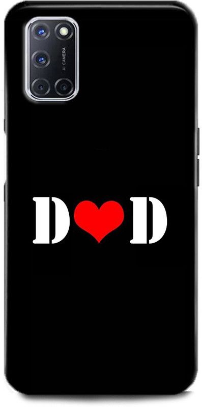 Afterglow Back Cover for Oppo A52 D D, D LOVES D, NAME, LETTER, ALPHABET, DD LOVE, HART  (Multicolor, Shock Proof, Pack of: 1)