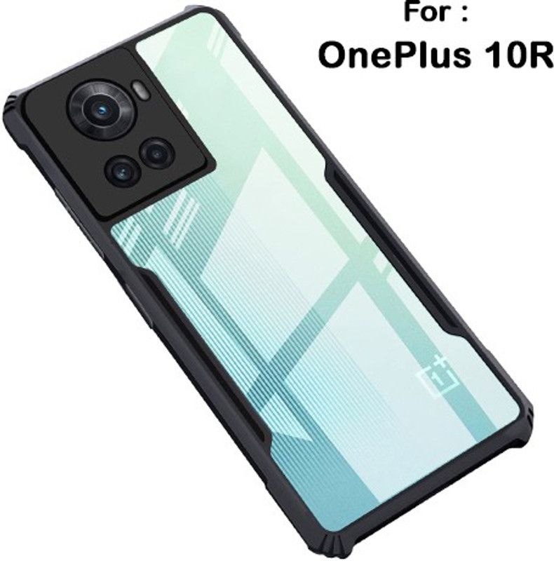 INMESTA Back Cover for OnePlus 10R (5G)  (Black, Pack of: 1)