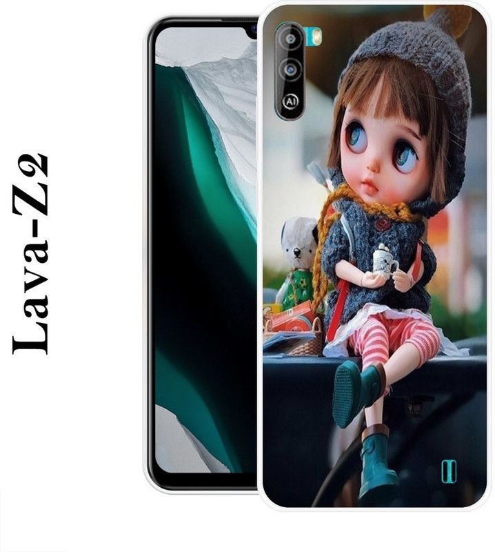 JATLAND Back Cover for Lava Z2  (Multicolor, Silicon)