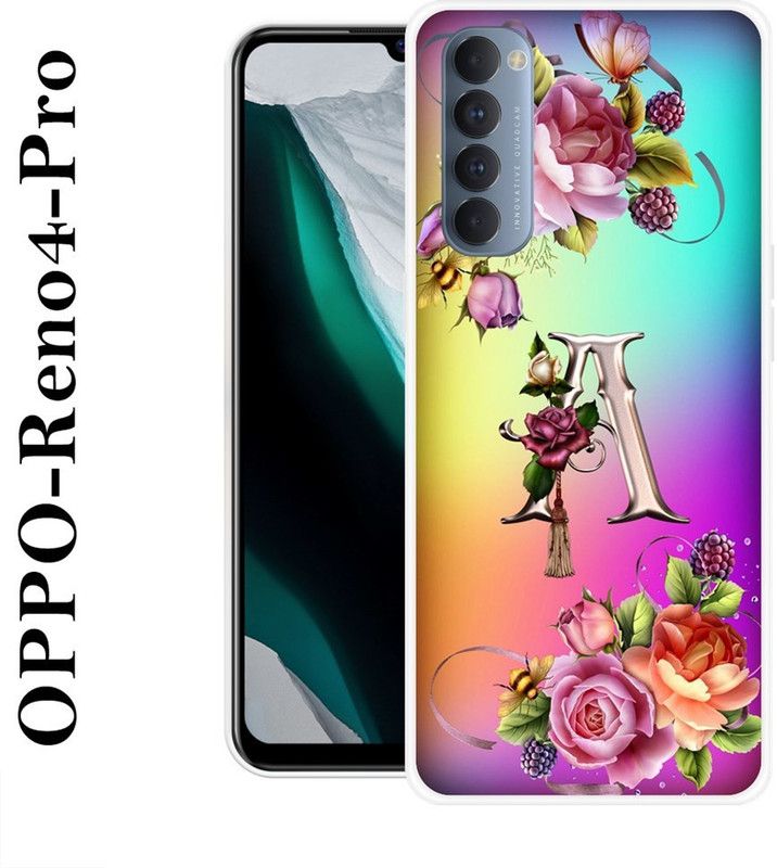 KLC Back Cover for Oppo Reno4 Pro  (Multicolor, Grip Case, Silicon)