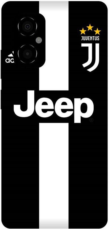 play fast Back Cover for POCO M4 5G, MZB0BRWIN, JEEP, JUVENTUS, LOGO  (Black, Hard Case, Pack of: 1)