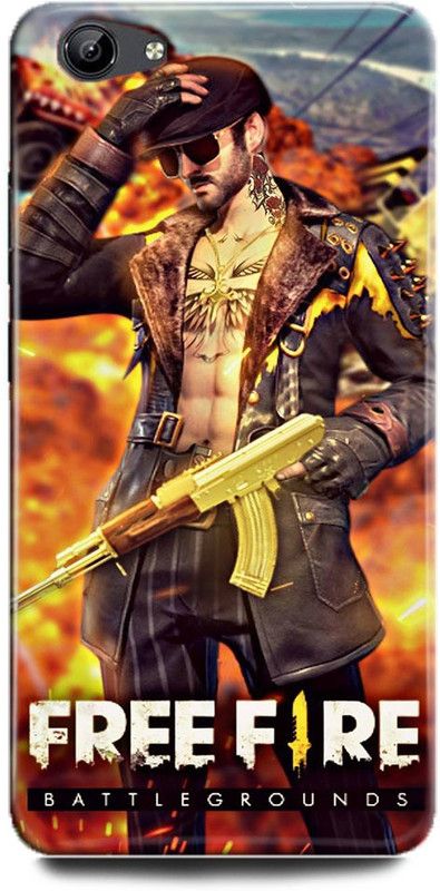FIKORA Back Cover for OPPO A83 (2018 Edition)/OPPO A83/CPH1729 FREE FIRE PRINTED  (Multicolor, Hard Case, Pack of: 1)