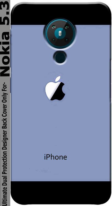 RDcon Back Cover for Nokia 5.3  (Multicolor, Silicon, Pack of: 1)