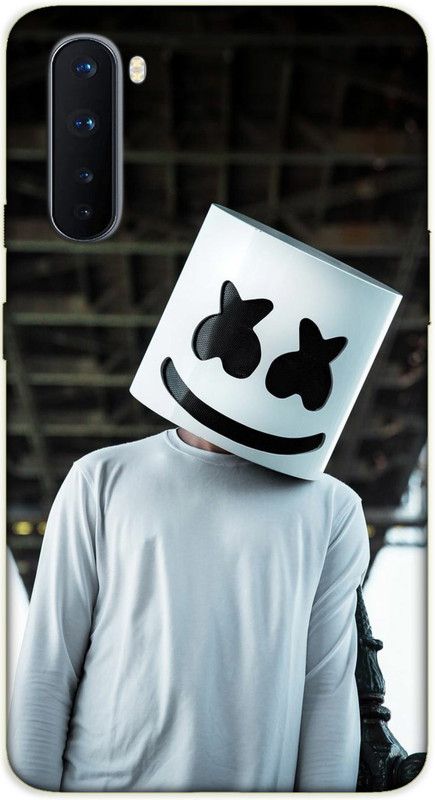 iprinto Back Cover for OnePlus Nord Marshmello Back Cover  (Multicolor, Hard Case, Pack of: 1)