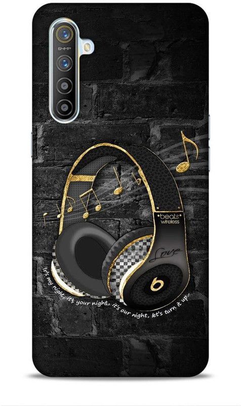 Samsidhi Back Cover for Realme XT  (Black, Waterproof)
