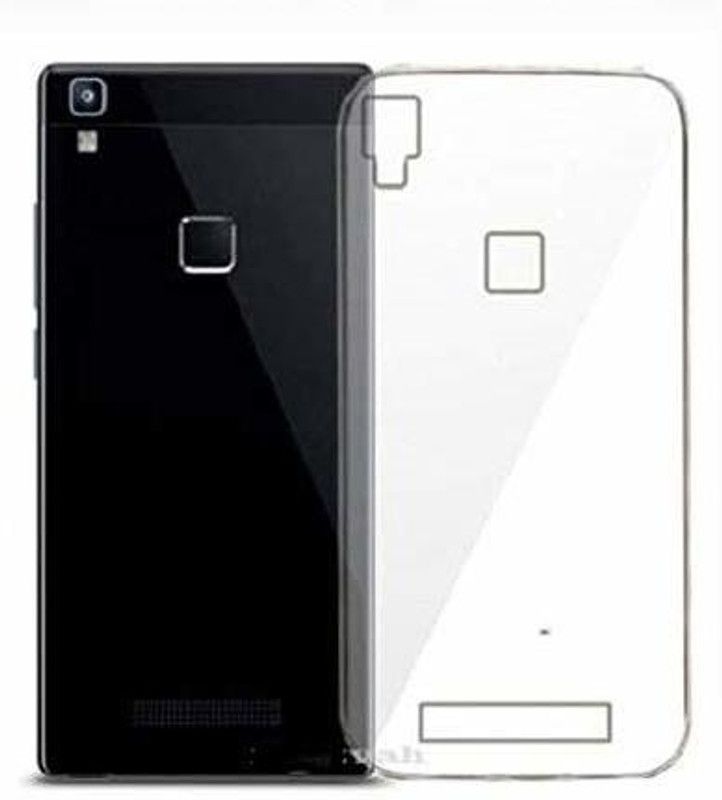 Allit Back Cover for Lava Z80  (Transparent, Dual Protection)