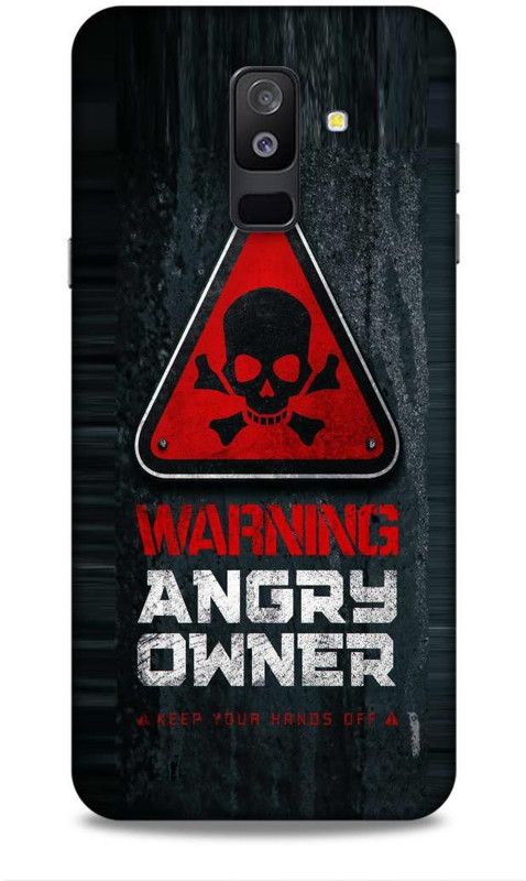 CRAFTARA Back Cover for Samsung Galaxy A6+ (2018), Samsung Galaxy J8, Samsung on8 2018  (Black, Red, Hard Case)