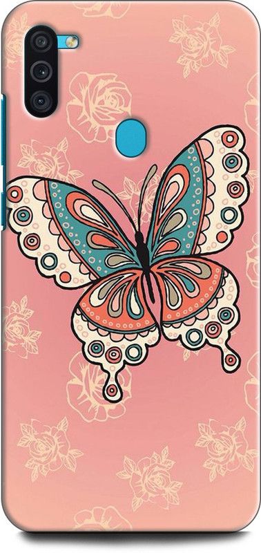 Afterglow Back Cover for SAMSUNG Galaxy M11 BUTTERFLY, BEAUTIFUL BUTTERFLIES, BLUE BURRERFLY  (Multicolor, Shock Proof, Pack of: 1)