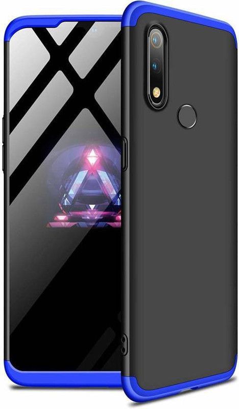 ZIVITE Front & Back Case for Realme 3, Realme 3i  (Blue, Dual Protection, Pack of: 1)