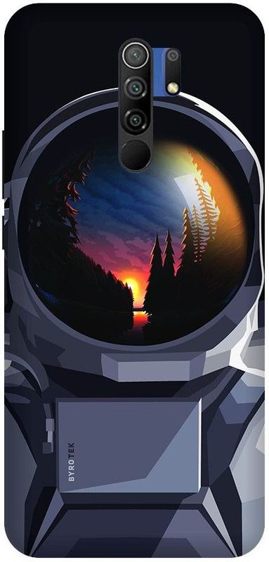 URCHIN Back Cover for Poco M2 astronaut, space, galaxy, dark  (Multicolor, Shock Proof)
