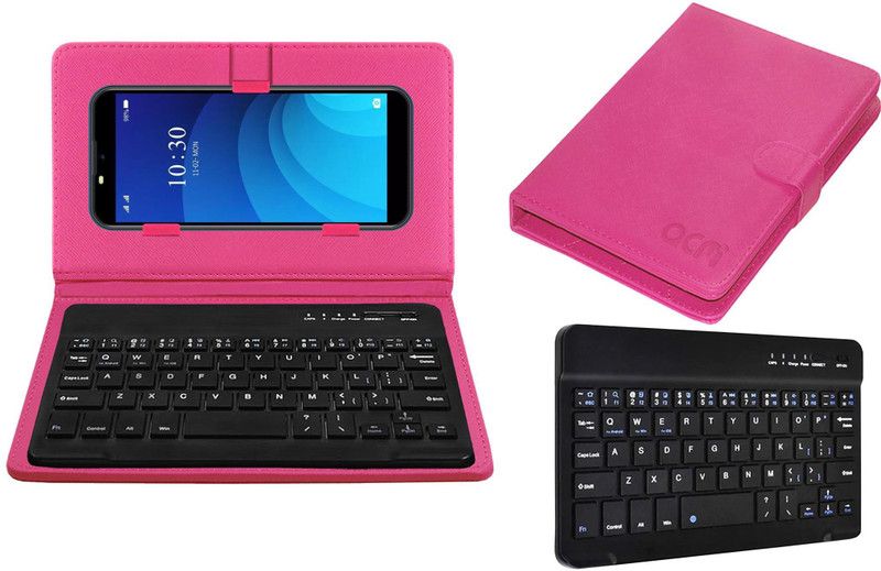 ACM Keyboard Case for Ikall Z1 Pro  (Pink, Cases with Holder, Pack of: 1)