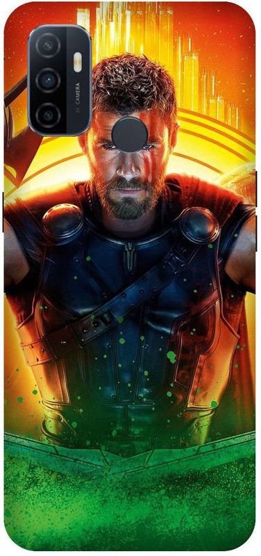 UMPRINT Back Cover for Oppo A33/Oppo CPH2137 Thor Avenger Superhero Printed Back Cover  (Multicolor, Hard Case, Pack of: 1)
