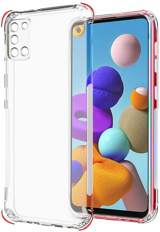 Casely Back Cover for Samsung Galaxy A21s | Full Protection with Shockproof Slim Back Cover  (Transparent, Flexible, Silicon, Pack of: 1)