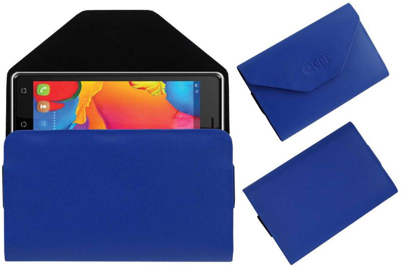 ACM Pouch for M-Tech Turbo L9  (Blue, Cases with Holder, Pack of: 1)