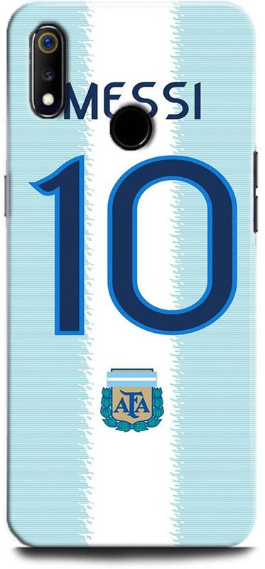 Afterglow Back Cover for Realme 3 Pro MESSI ARGENTINA AFA, ADIDAS,MESSI, ARGENTINA, AFA  (Multicolor, Shock Proof, Pack of: 1)