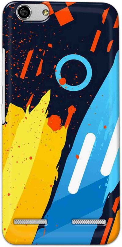 NDCOM Back Cover for Lenovo K5 Plus Abstrac Pattern Printed  (Multicolor, Hard Case, Pack of: 1)