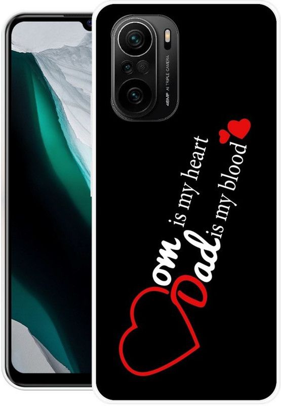 MUSKAY Back Cover for Mi 11x  (Black, White, Grip Case, Silicon, Pack of: 1)