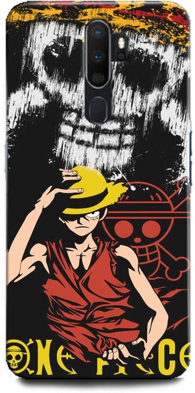 Afterglow Back Cover for OPPO A9 2020 LUFFY, MONKEY D LUFFY, ONE PIECE, ANIME, YELLOW, FUNNY, CARTOON  (Multicolor, Shock Proof, Pack of: 1)