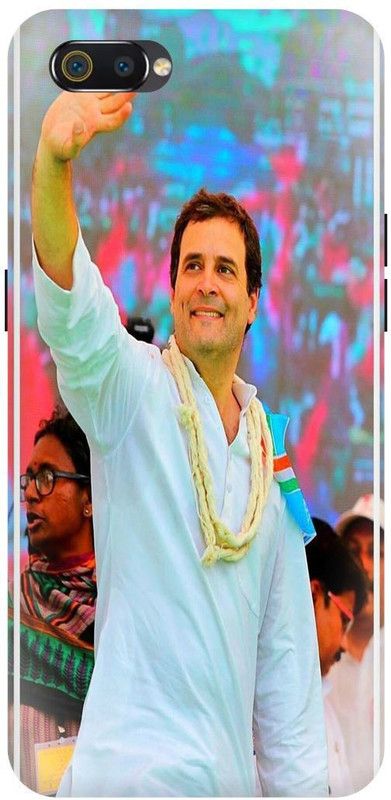 THE NARAYANA COLLECTIONS Back Cover for REALME C2-RMX1941-RAHUL,GHANDHI,CONGRES,PAPPU  (Multicolor, Hard Case, Pack of: 1)