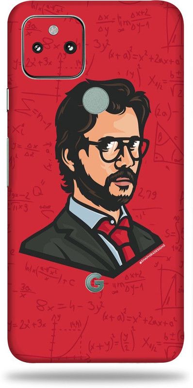 OggyBaba Google Pixel 5A 5g, Professor Illustrate Mobile Skin  (Multicolor)
