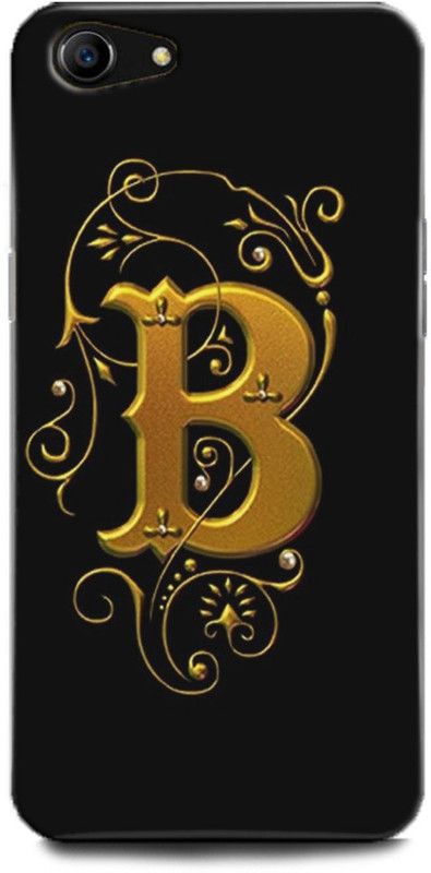 INTELLIZE Back Cover for Oppo A83/CPH1827 B letter,Printed  (Multicolor, Shock Proof, Pack of: 1)