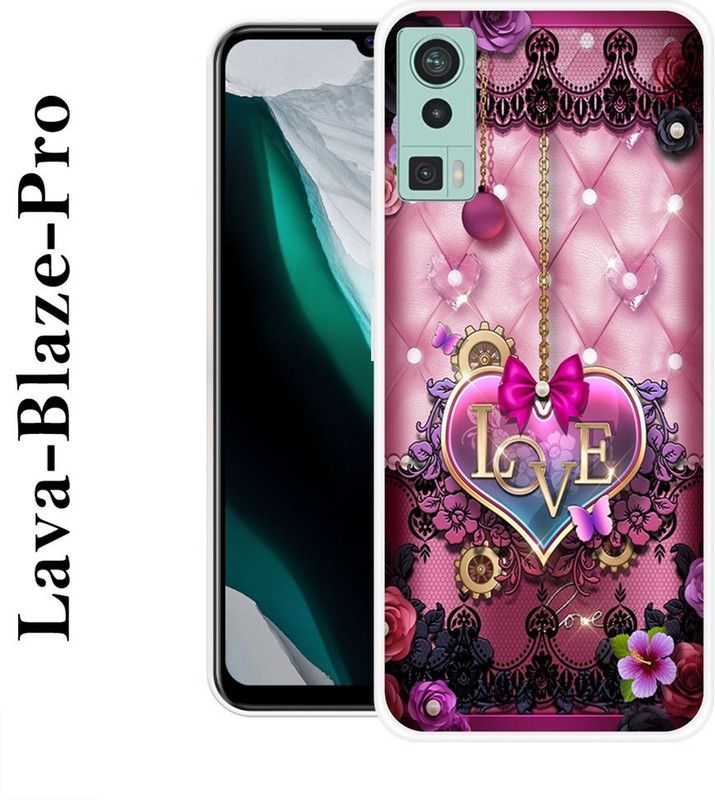 REALKING Back Cover for Lava Blaze Pro  (Multicolor, Grip Case, Silicon)