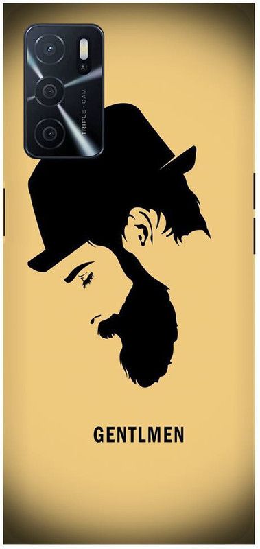Bluvver Back Cover for OPPO A16, CPH2269 Printed Gentlman Art Back Cover  (Multicolor, Hard Case, Pack of: 1)