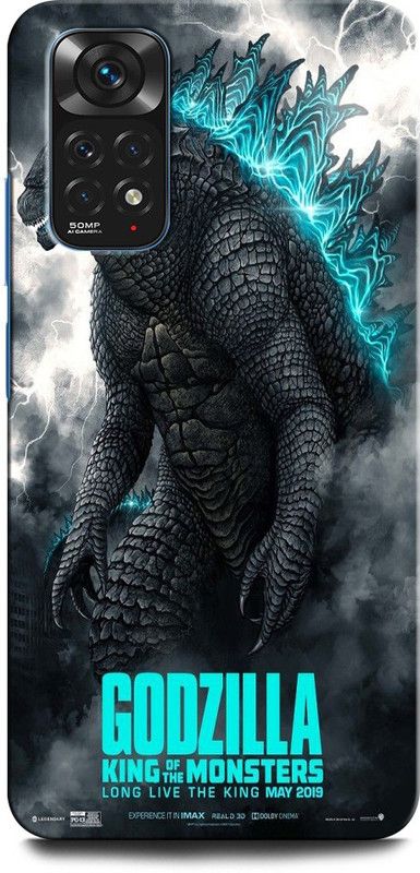 GRAFIQE Back Cover for Redmi Note 11 PRO Plus 5G GODZILLA, KING OF MONSTER, MOVIE  (Multicolor, Shock Proof, Pack of: 1)