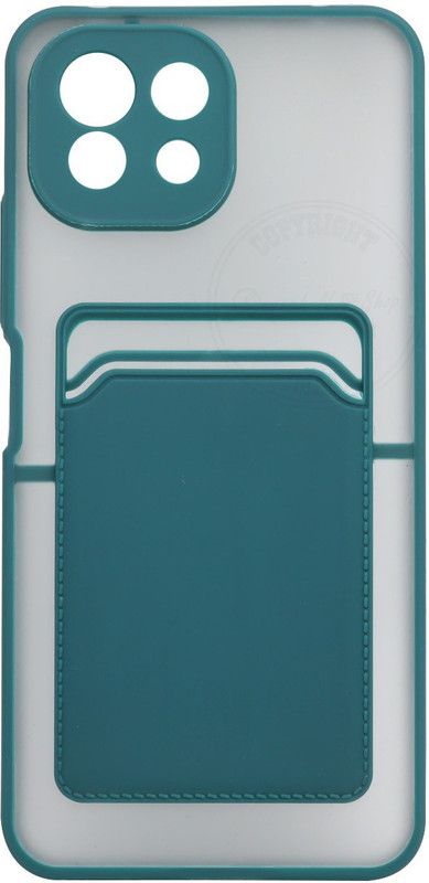 VAKIBO Back Cover for Mi 11 Lite, Xiaomi 11 Lite NE 5G, Mi 11 Lite 5G  (Green, Grip Case, Pack of: 1)