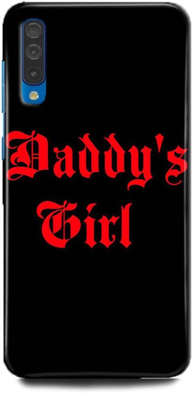 FIKORA Back Cover for Samsung Galaxy A50/SM-A505FZKDINS DADDY GIRL PRINTED  (Multicolor, Hard Case, Pack of: 1)