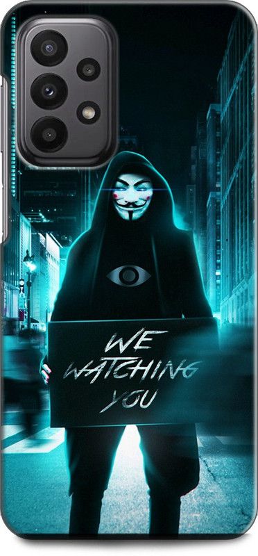 INDICRAFT Back Cover for SAMSUNG Galaxy A33 5G ANONYMOUS BLADE, JOKER, HACKER, V FOR VANDATA  (Multicolor, Shock Proof, Pack of: 1)