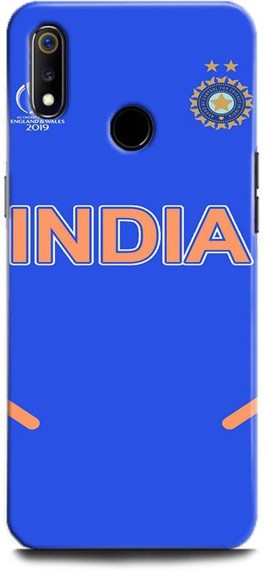 Afterglow Back Cover for Realme 3 Pro INDAIN CRICKET TEAM, SPORTS, CRICKET, FLAG  (Multicolor, Shock Proof, Pack of: 1)