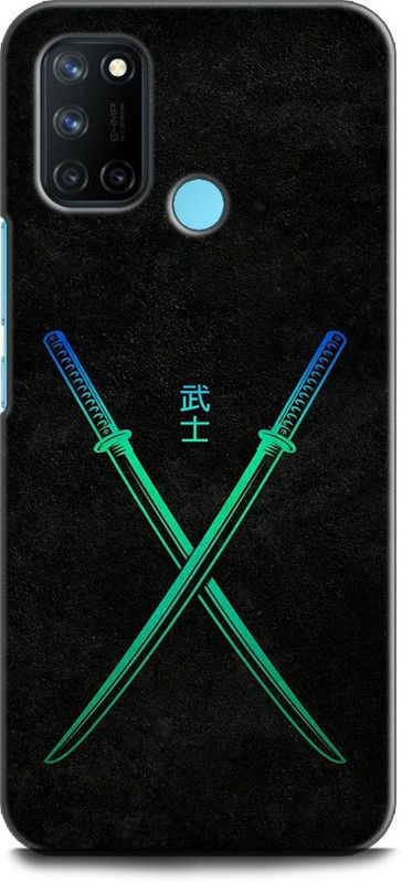 Afterglow Back Cover for Realme 7i KATANAS, SWORDS, TALWAR, WEAPON  (Multicolor, Shock Proof, Pack of: 1)