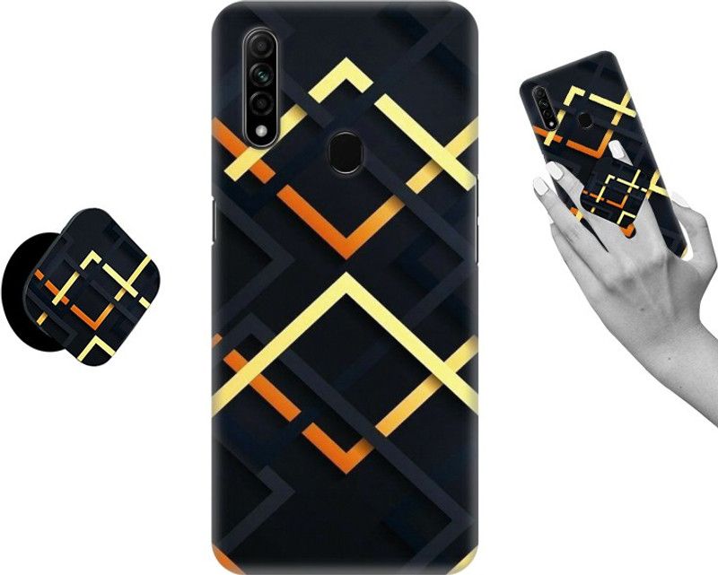 iCopertina Back Cover for Oppo A31  (Multicolor, Cases with Holder)