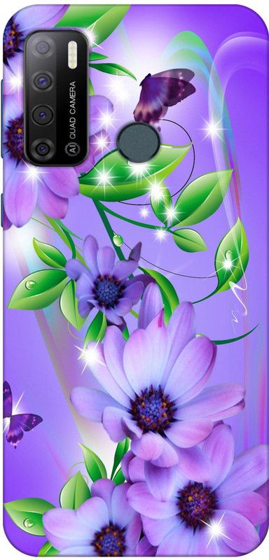 Designer Cover Back Cover for Tecno Spark Power Back Cover  (Multicolor, Grip Case, Silicon, Pack of: 1)