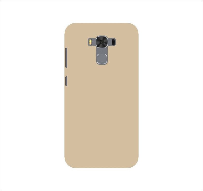 CASE CREATION Back Cover for Asus ZenFone 3 Max ZC553KL 5.5 inch Rubberised Matte Finish Frosted Hard Case Back Cover Guard Protection  (Gold, Pack of: 1)