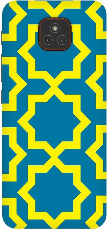 Vaultart Back Cover for Motorola Moto E7 Plus  (Yellow, Dual Protection, Silicon, Pack of: 1)