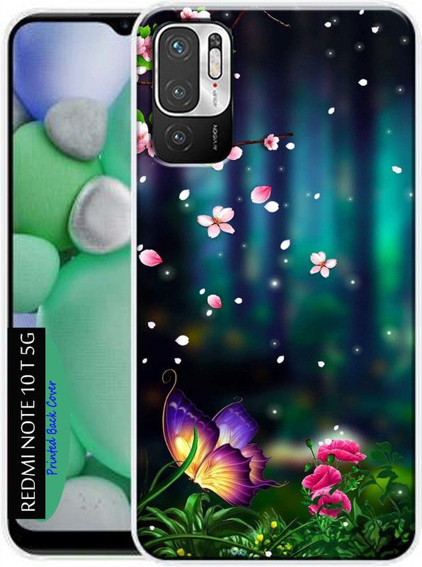 LUCASTENN Back Cover for Redmi Note 10T 5G, MI Note 10T 5G Back Cover  (Multicolor, Dual Protection, Silicon)