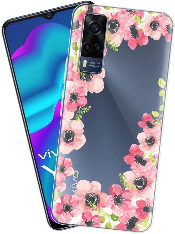 Flipkart SmartBuy Back Cover for vivo Y53s  (Multicolor, Grip Case, Silicon, Pack of: 1)