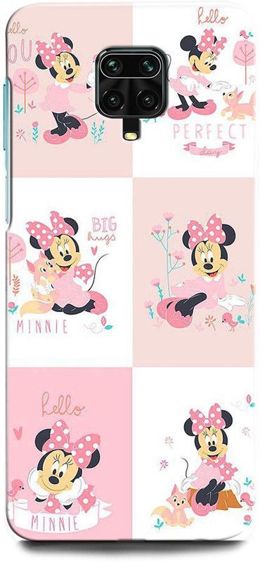 INTELLIZE Back Cover for Redmi note 9 Pro  (Multicolor, Hard Case, Pack of: 1)