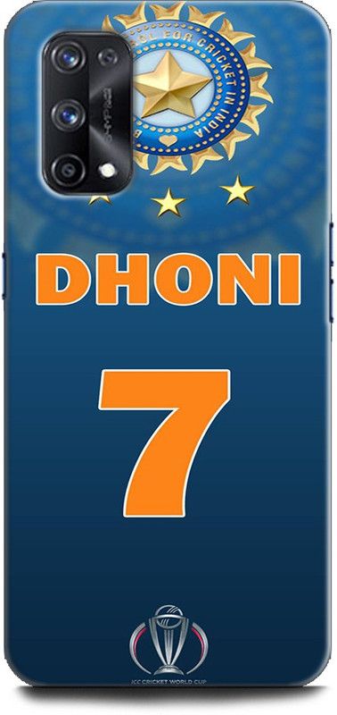 Afterglow Back Cover for Realme X7 Pro, RMX2121 DHONI, MS DHONI, MHAI, MSD, SPORTS, CRICKET, MSD 7  (Multicolor, Shock Proof)