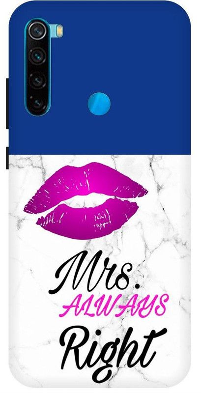 PICHKU Back Cover for REDMI NOTE 8-M1908C3JH-CUTE,RED,PINK,LOVELY,GIRL,ANIME,LOVE,QUEEN,ATTITUDE,GIRLS,FUNKY,MUSIC  (Blue, Hard Case, Pack of: 1)